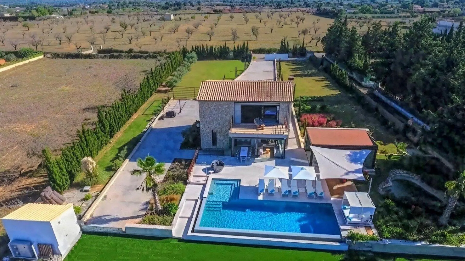 Luxurioese Finca Mit Pool In Inca Fuer 8 Personen 0*, Inca (Mallorca) Espagne